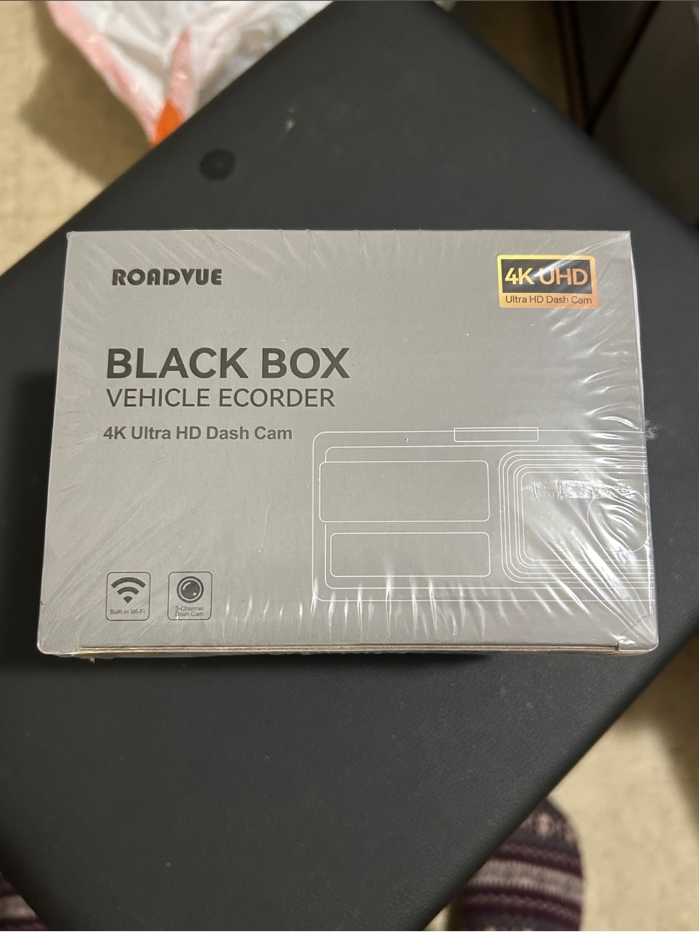 4K UHD Dash Cam Black - Black Box Vehicle Recorder - Picture 4 of 4